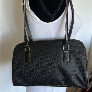 Summer Tompkins Poodle Pattern Jacquard Vintage Shoulder Bag